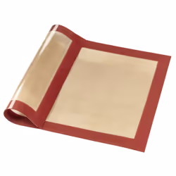 Hama 00111470, Tappetino per cottura, Silicone, Marrone, Rosso, 300 mm, 400 mm