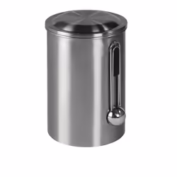 Xavax 00111252, Contenitore per caffè, Acciaio inox, Argento, Coperchio rimovibile, Rotondo, 150 mm