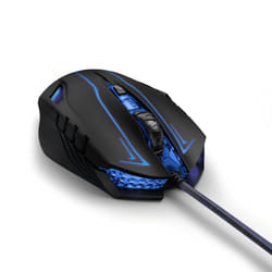uRage Reaper Ess. mouse Gaming Mano destra USB tipo A Ottico 3200 DPI