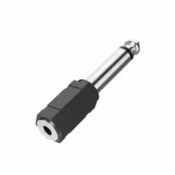Hama 00205195, 3.5mm, 6.3mm, Nero, Argento