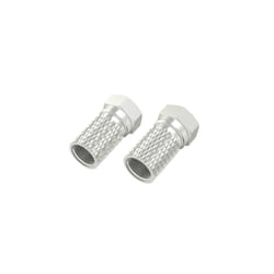 Hama 00205208 connettore coassiale Tipo F 2 pz