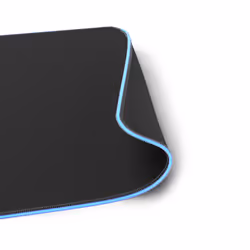 uRage Lethality 200 Illuminated Tappetino per mouse per gioco da computer Nero