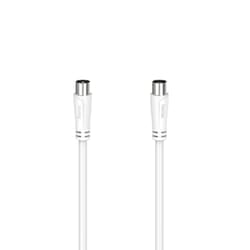 Hama 00205051 cavo coassiale 20 m Bianco