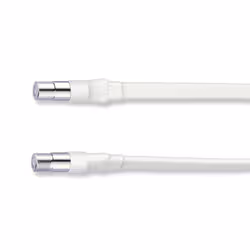 Hama 00205227 cavo coassiale 0,2 m F Bianco - Vista aggiuntiva 2