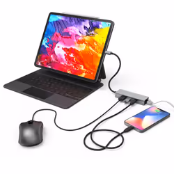 Hama HUB USB Type C 3.1 / porta LAN + 2 porte USB A + 1 porta USB Type C, Power Delivery - Vista aggiuntiva 5