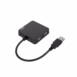 Hama 00200121 hub di interfaccia USB 2.0 480 Mbit/s Nero