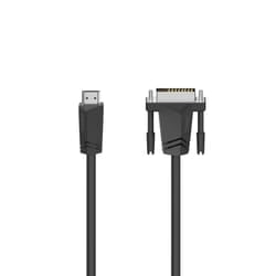 Hama 00205018 cavo e adattatore video 1,5 m HDMI tipo A (Standard) DVI-D Nero