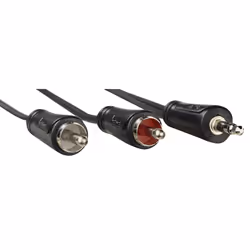 Hama 00205112 cavo audio 5 m 3.5mm 2 x RCA Nero - Vista aggiuntiva 2