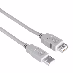 Hama 00200905, 1,5 m, USB A, USB A, USB 2.0, 0,48 Gbit/s, Grigio
