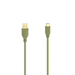 Hama Flexi-Slim cavo USB USB 2.0 0,75 m USB C USB A Verde