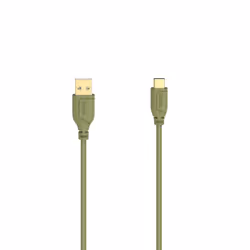 Hama Flexi-Slim cavo USB USB 2.0 0,75 m USB C USB A Verde