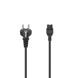 Hama 00200736 cavo di alimentazione Nero 2,5 m Spina di alimentazione di tipo C 3-pin