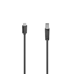 Hama 00200642 cavo USB USB 2.0 1,5 m USB C USB B Nero