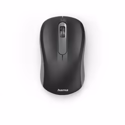 Hama AMW-200, Ambidestro, Ottico, RF Wireless, 1600 DPI, Antracite, Nero