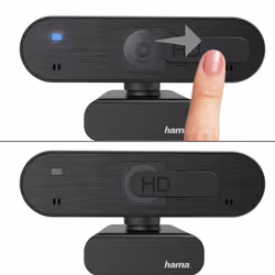 Hama C-600 Pro webcam 2 MP 1920 x 1080 Pixel USB 2.0 Nero - Vista aggiuntiva 5