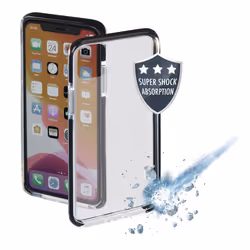 Hama Protector custodia per cellulare 15,5 cm (6.1") Cover Nero, Trasparente