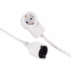 Hama Powerplug prolunghe e multiple 3 m 2 presa(e) AC Interno Bianco