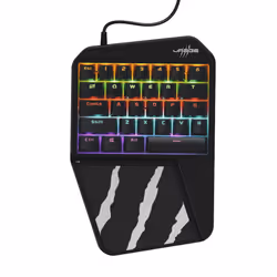 uRage Exodus 410 One-Handed tastiera Gaming USB Nero