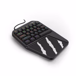 uRage Exodus 410 One-Handed tastiera Gaming USB Nero