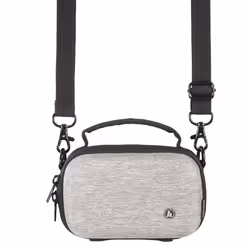 Hama Hardcase Ambato, Custodia rigida, Ogni marca, Tracolla, Grigio