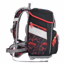Step by Step 00183677 set di zaini per la scuola Bambino/Bambina Poliestere Nero, Rosso - Vista aggiuntiva 4