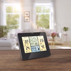 Hama 00176596 stazione meteorologica digitale Nero Batteria Wi-Fi - Vista aggiuntiva 5