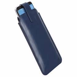 Hama "Easy Slide" custodia per cellulare Custodia a tasca Blu
