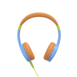 Hama Kids Guard Auricolare Cablato A Padiglione Musica e Chiamate Blu, Arancione