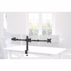 Hama 00118495 Supporti a parete per TV 68,6 cm (27") Scrivania Nero - Vista aggiuntiva 4
