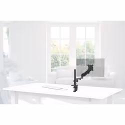 Hama 00118496 Supporti a parete per TV 88,9 cm (35") Scrivania Nero - Vista aggiuntiva 5