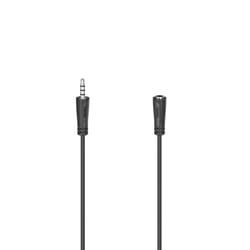 Hama 00200734 cavo audio 1,5 m 3.5mm Nero