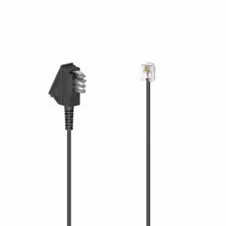 Hama 00201104, 6 m, TAE (N), Nero, Maschio, Maschio