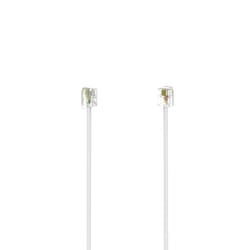 Hama 00201133 cavo telefonico 3 m Bianco
