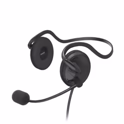 Hama NHS-P100 V2, Cablato, Ufficio, 20 - 20000 Hz, Auricolare, Nero