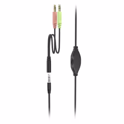 Hama NHS-P100 V2 Auricolare Cablato Passanuca Ufficio Nero