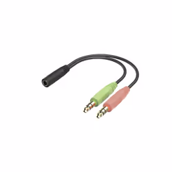 Hama HS-P350 V2 Auricolare Cablato A Padiglione Ufficio Nero - Vista aggiuntiva 4