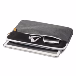 Hama Florence 11" Custodia a tasca Nero, Grigio