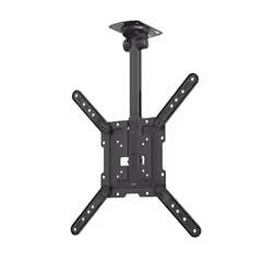 Hama 00118086, 81,3 cm (32"), 165,1 cm (65"), 75 x 75 mm, 400 x 400 mm, Acciaio, Nero