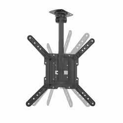 Hama 00118086 Supporto TV a parete 165,1 cm (65") Nero