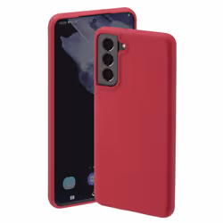Hama Finest Feel, Cover, Samsung, Galaxy S22, Rosso