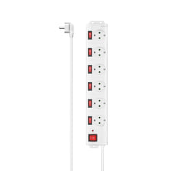 Hama 00223159 Presa elettrica intelligente 6 presa(e) AC 1,4 m 3680 W