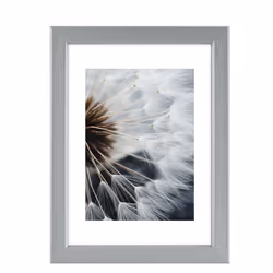 Hama Breeze, Cornice per foto singola, Vetro, Polistirene (PS), Grigio, Tavolo, Parete, 7 x 10 cm, Rettangolare