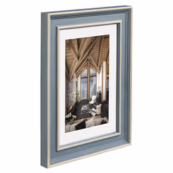 Hama Rustic Cornice per foto singola Blu