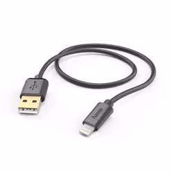 Hama 00201580, 1,5 m, Lightning, USB A, Maschio, Maschio, Nero