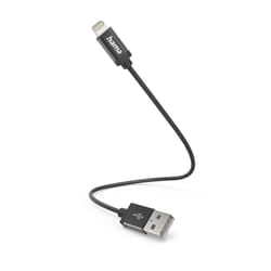 Hama 00201578 cavo Lightning 0,2 m Nero
