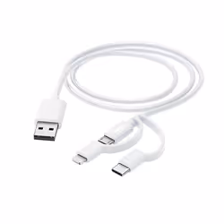 Hama 00201535 cavo USB USB 2.0 1 m USB A Micro-USB B Bianco - Vista aggiuntiva 2