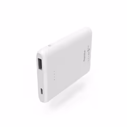 Hama SLIM 5HD, 5000 mAh, Lithium Polymère (LiPo), Blanc