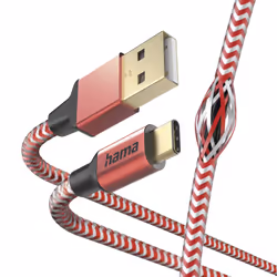 Hama Reflective cavo USB USB 2.0 1,5 m USB A USB C Rosso - Vista aggiuntiva 5