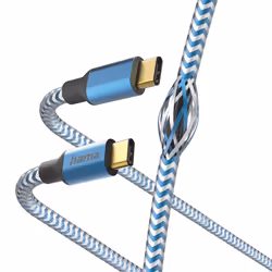 Hama Reflective cavo USB USB 2.0 1,5 m USB C Blu - Vista aggiuntiva 4
