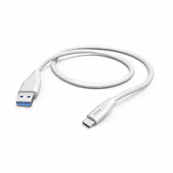 Hama 00201596, 1,5 m, USB A, USB C, USB 2.0, 0,48 Gbit/s, Bianco